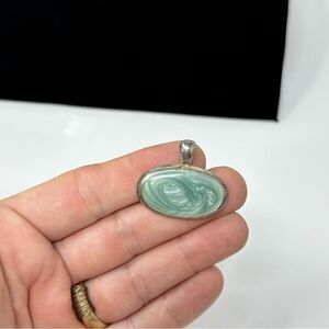 Enamel pendant